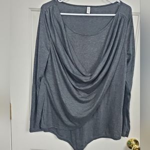 Dressfo XXXL Faux Wrap Shirt